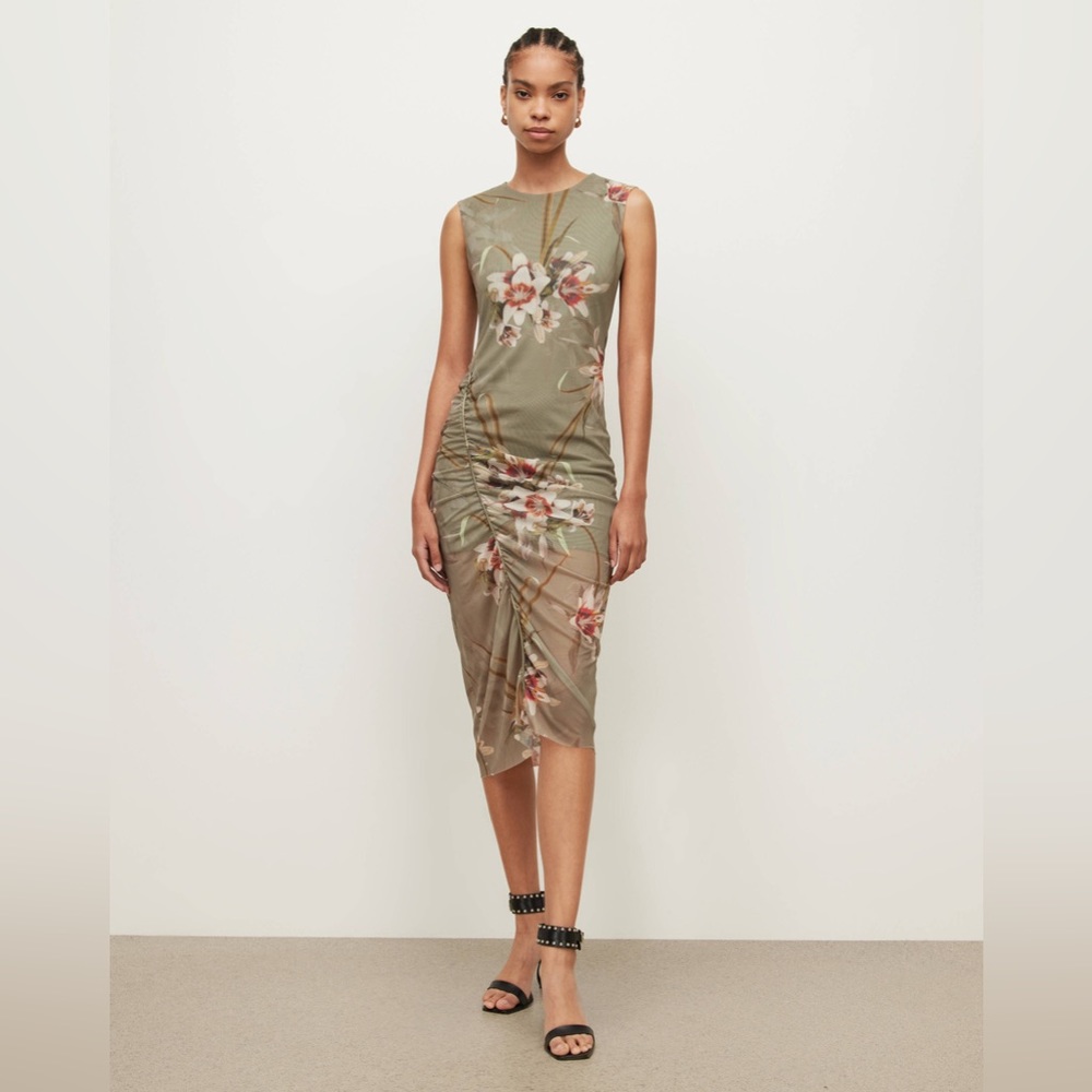 AllSaints Nora Dorada Dress